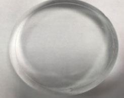 抛光石英后

